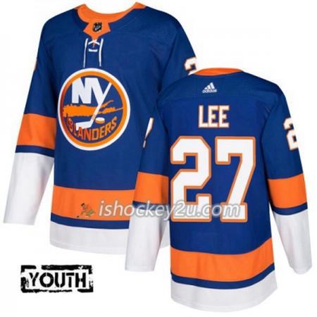 Børn NHL New York Islanders Trøje Anders Lee 27 Adidas 2017-2018 Blå Authentic Børn NHL New York Islanders Trøje Anders Lee 27 Adidas 2017-2018 Blå Authentic